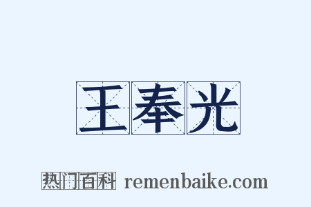 王奉光是什么意思的图片